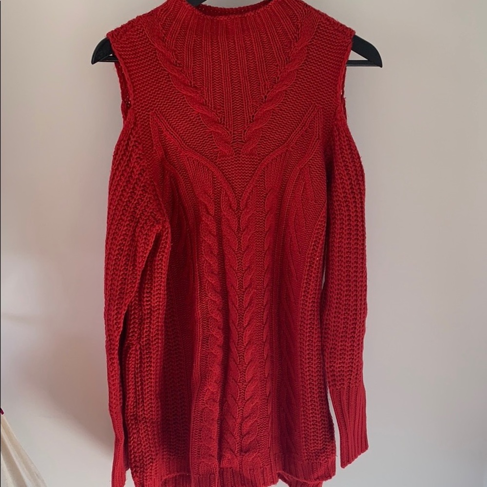 Beautiful red sweater